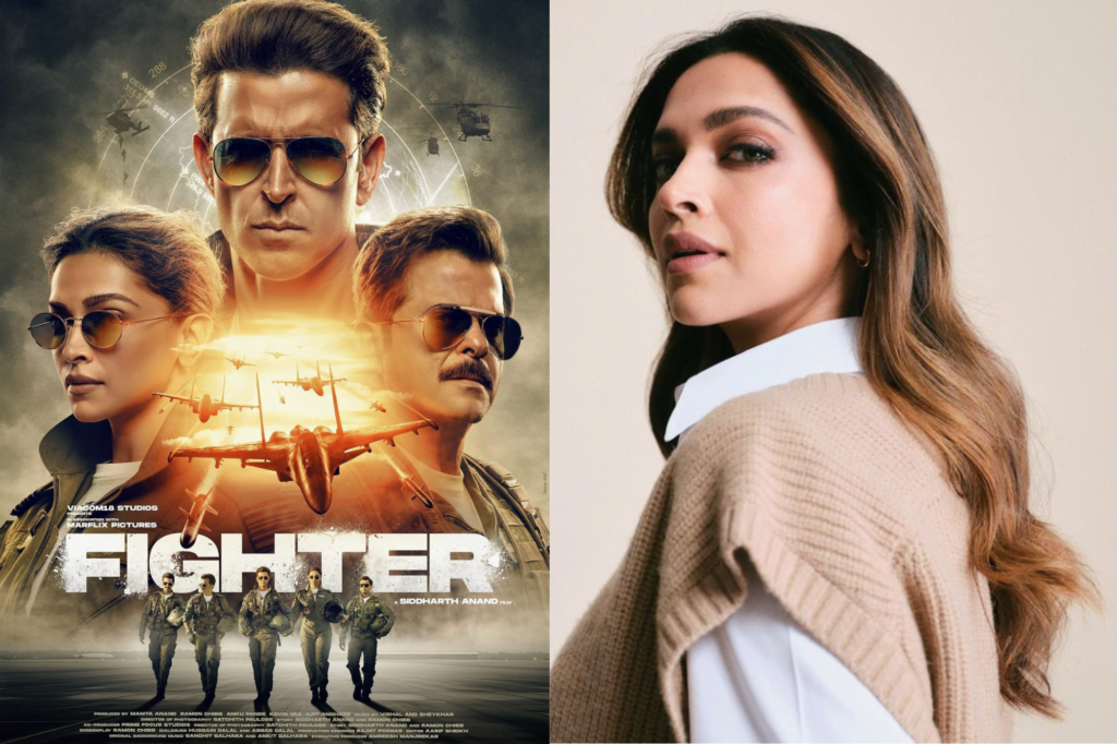 DEEPIKA PADUKONE AT Fighter movie