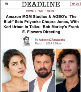 Priyanka Chopra’s The Bluff  