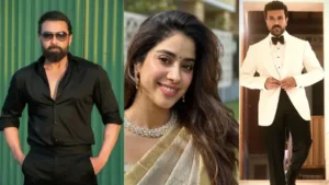 Bobby Deol, Ramcharan and Janhvi Kapoor IN RC 16