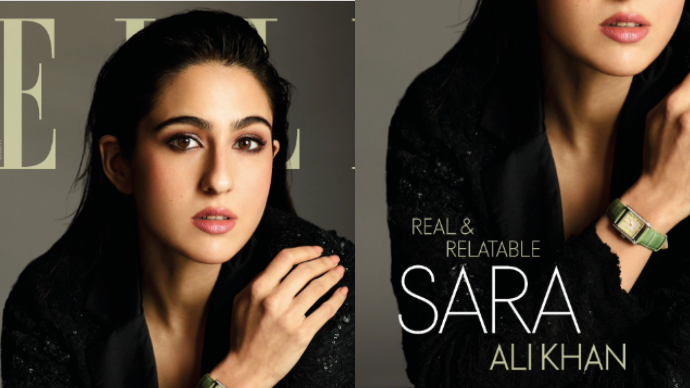 Sara Ali Khan on Elle digital cover of April 2024