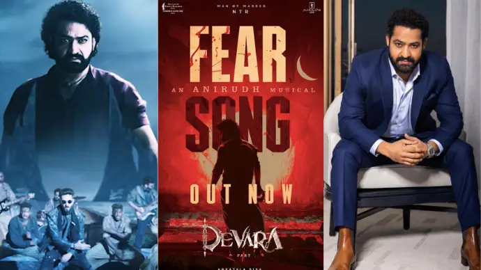 Jr NTR 41st birthday Devara movie fear song released t series