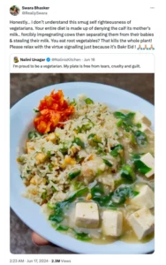 Swara Bhasker Twitter Post on Vegetarianism Sparks Online Debate