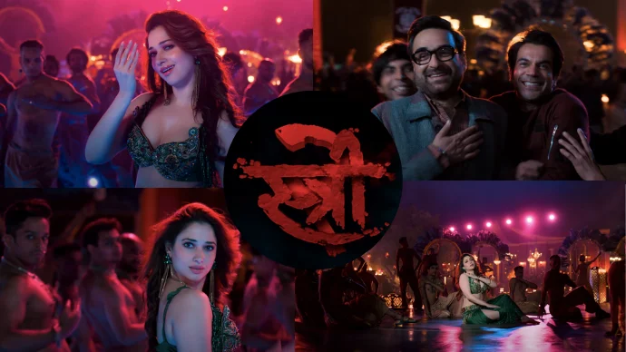 stree 2 2024 Song Aaj Ki Raat Tamannaah Bhatia, Shraddha Kapoor , Rajkummar Rao, Pankaj Tripathi