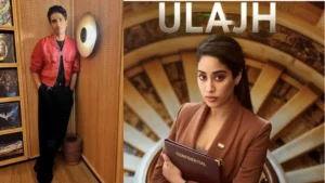 ulajh movie poster Janhvi Kapoor